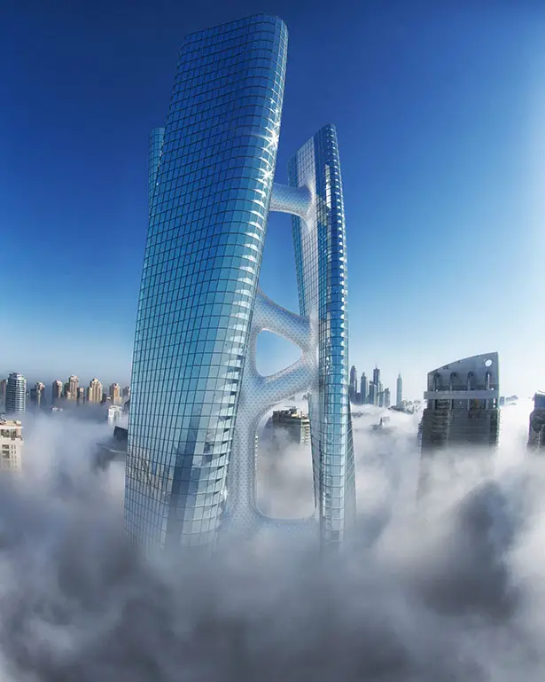 Squall Tower Skyscraper by Hayri Atak Architectural Design Studio