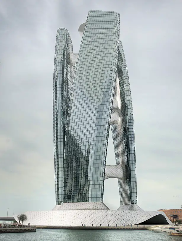 Squall Tower Skyscraper by Hayri Atak Architectural Design Studio