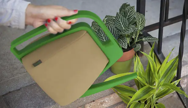 Squish Fold Flat Watering Can by Marc R