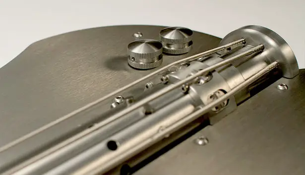 Stash Stainless Bass Guitar by Stan Potyrala