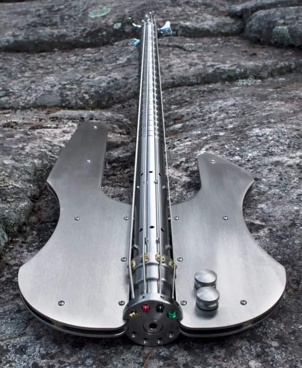 Stash Stainless Bass Guitar by Stan Potyrala