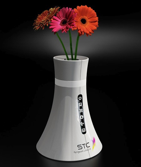 stc wireless router vase