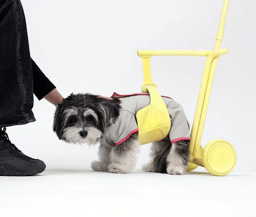 Steady Walking Aid for Elderly Dogs by Chaewon Lee and Jungmin Park