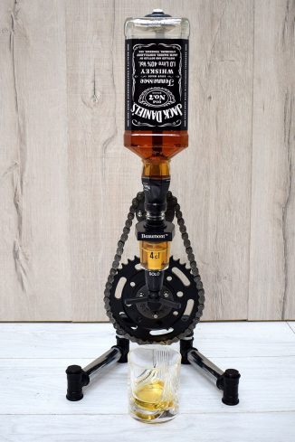 Steampunk Style Handmade Whiskey Dispenser Holds 1L Bottle