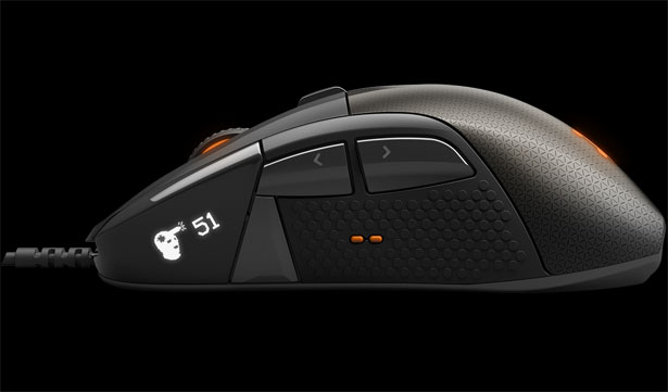 SteelSeries Rival 700 Gaming Mouse Features Customizable OLED Display and Tactile Alerts