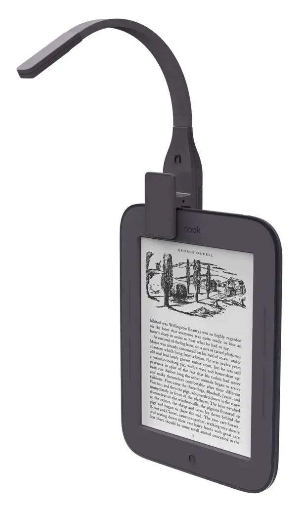 Stella Reading Light : Clip This Light to Any eReader And Enjoy Better Reading Experience