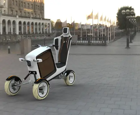 STEM Lightweight and Small Electric Concept Vehicle for Urban Environment