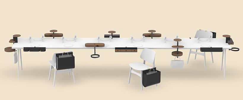 Steward Smart Space Series Furniture for Food and Beverage Industry by NextOfKin Creatives