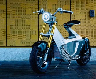 STILRIDE SUS1 Electric Scooter Uses “Industrial Origami” Method for Its Production