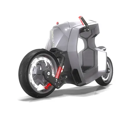 Stinger Concept Bike Combines A Scooter and A Motorbike