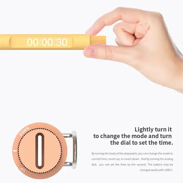 Stopwatch Pen by Yu Jeong Choi