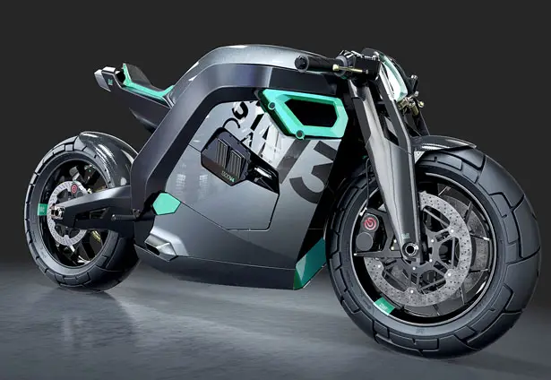 STR CAF 13 Concept Motorcycle by Péter Iglói-Nagy