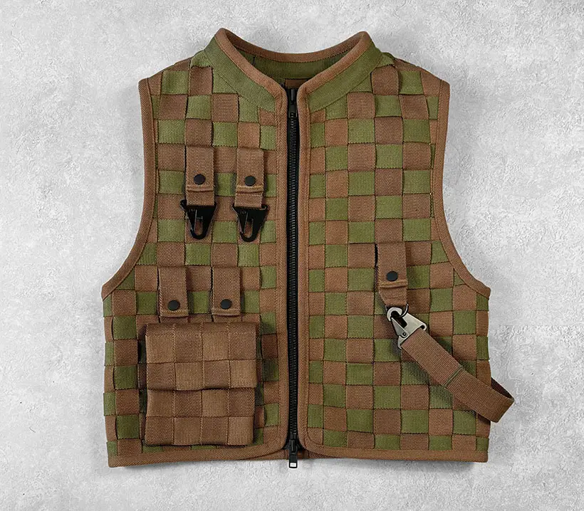 Bryder Strap Weave Utility Vest by Max Alexander