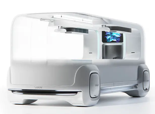 Streat Self-Driving Food Delivering Platform by Lee Sungwook - Your Food Is Prepared On-The-Go