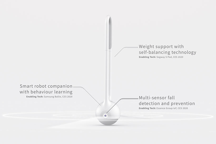 Stride Senze Intelligent Walking Companion by NextOfKin Creatives