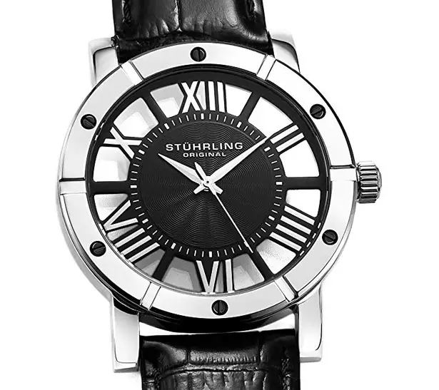 Stylish Stuhrling Original Winchester Sports Watch with Swiss Quartz Ronda Movement