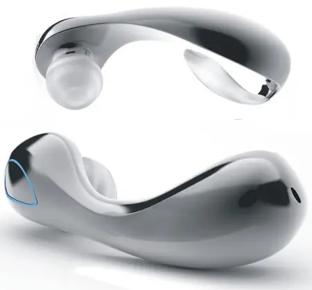 stylish bluetooth headset drop