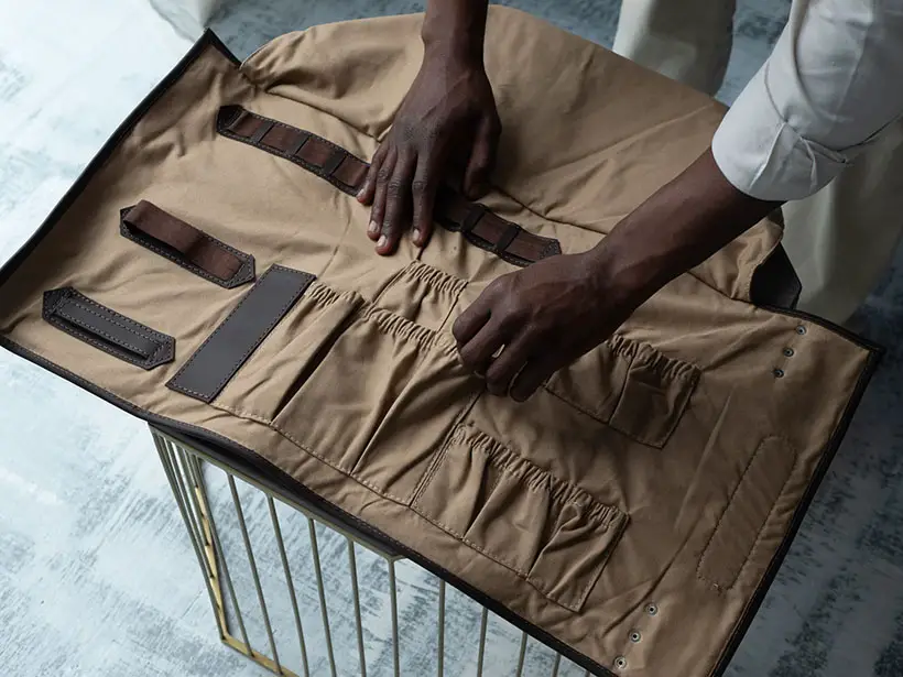 Stylish Organizer Bag For A Bartender On-The-Go