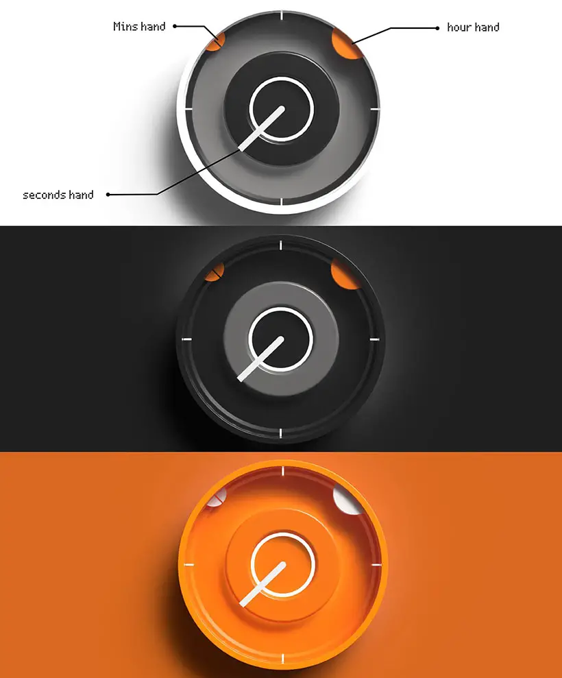 Stylish Wall Clock by Kedar Bagaria