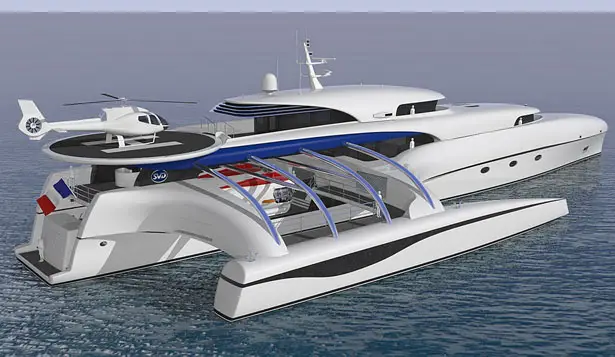 Subsee Concept Yacht by Sylvain Viau Design