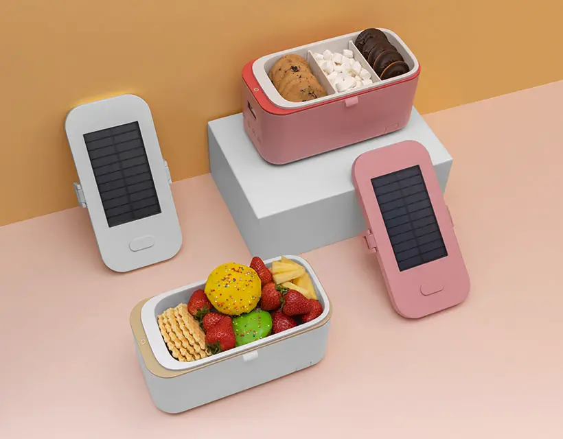 SunnySide: Solar-Powered Self Heating/Cooling Lunchbox