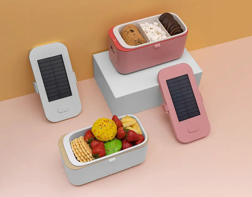 Self cooling shop lunch box