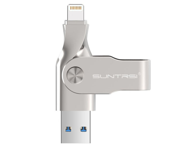 Suntrsi iPhone USB Pen Drive Allows You Transfer Data Between iOS