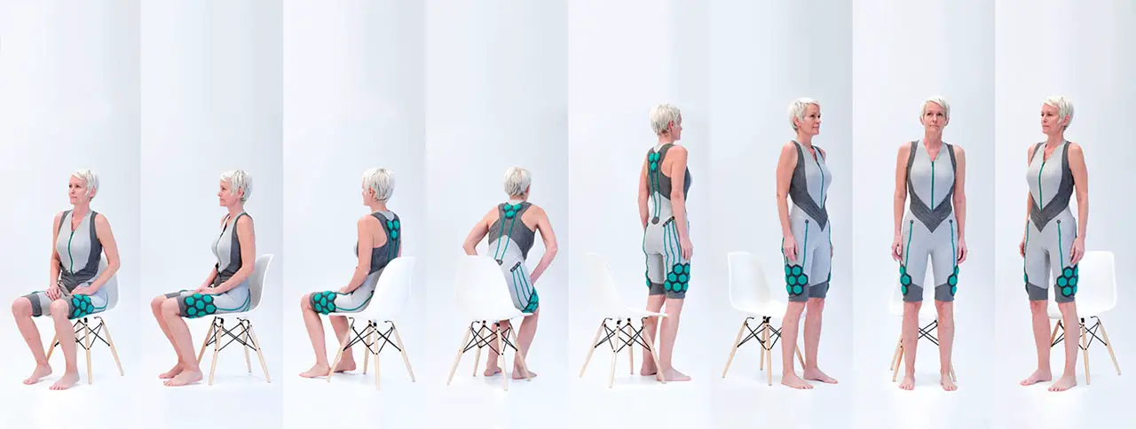 Superflex Aura Powered Suit Provides Extra Muscle Power for Elderly People