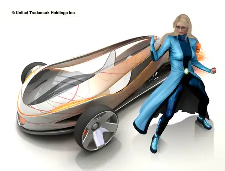 super hero car concept