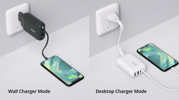 SuperHub: Card-Sized Charging, Data & Video Hub with Dual PD