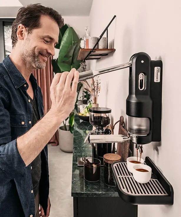 SUPERKOP Hand Powered Espresso Maker by Springtime Design