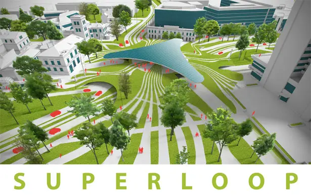 Superloop Intersection for Self-Driving Cars by Atis Sedlenieks and Dārta Dambe