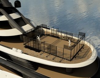 Shipyard Supply Presents Superyacht Padel Court to Bring You a Sporting Experience at Sea
