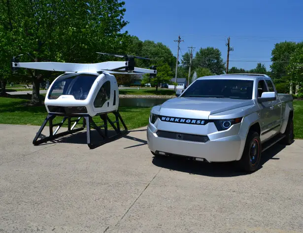 Workhorse Surefly Personal Helicopter Looks Like A Drone