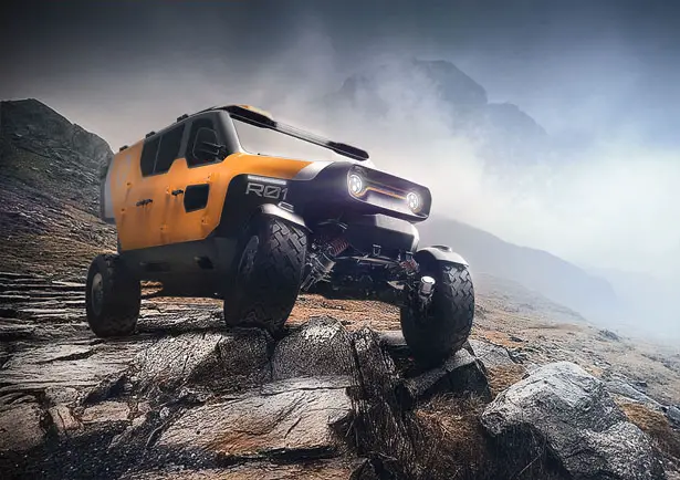 SURGO 4X4 Mountain Rescue vehicle by 2Sympleks