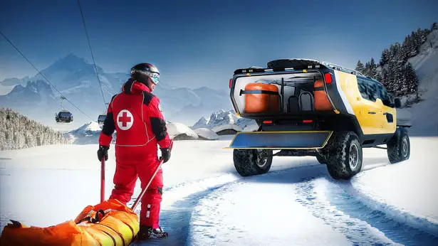 SURGO 4X4 Mountain Rescue vehicle by 2Sympleks