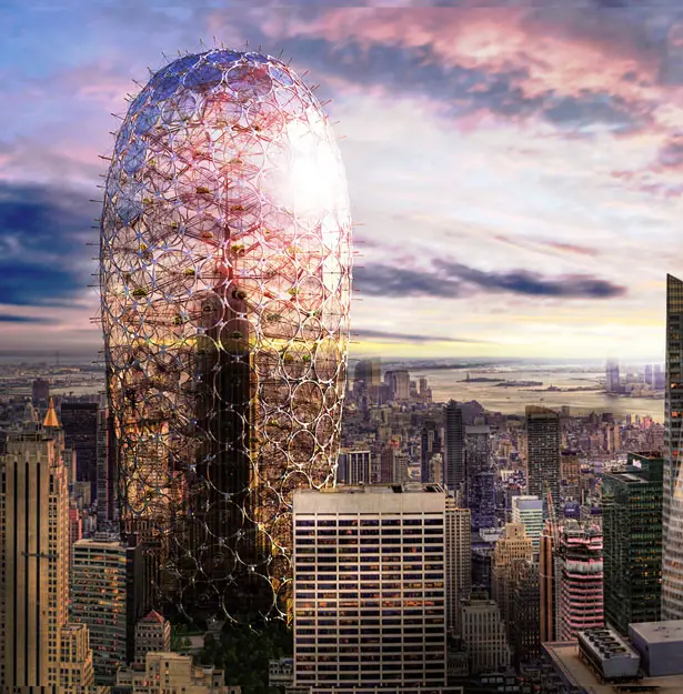 Re-Cover: Sustainable Skyscraper Enclosure to Produce Eco-Friendly Energy in Sustainable Cycle