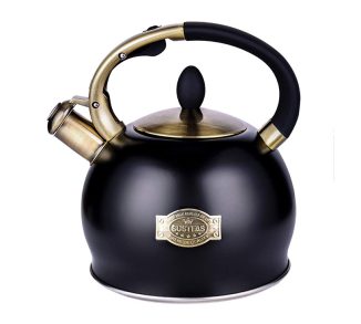 Steampunk Style SUSTEAS Stove Top Whistling Tea Kettle