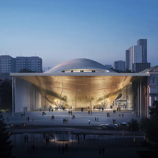 Sverdlovsk Philharmonic Concert Hall by Zaha Hadid Architects