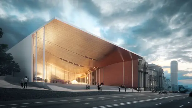 Sverdlovsk Philharmonic Concert Hall by Zaha Hadid Architects