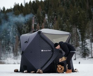 SweatTent: Powerful and Portable Sauna Fits In Your Trunk