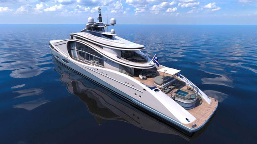 Swell Hybrid Megayacht by M51 Concepts 