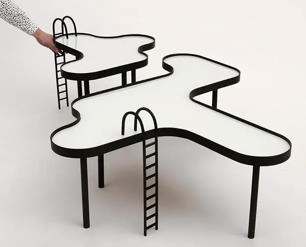 Swimming Pool Table by Rain Design Studio