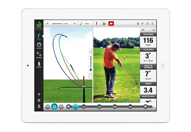 Swingbyte Device for Golfer