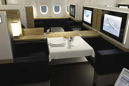 swiss airlines gets new first class suite designed by priestman goode