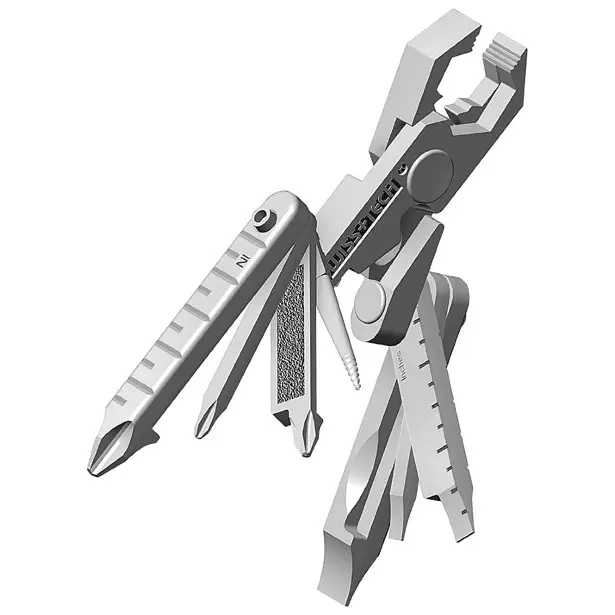 Swiss+Tech 19-in-1 Key Ring Multi-Function Pocket Tool