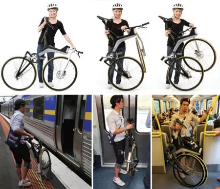 Switch Commuter Bike with Ability to Fold in One Smooth Motion