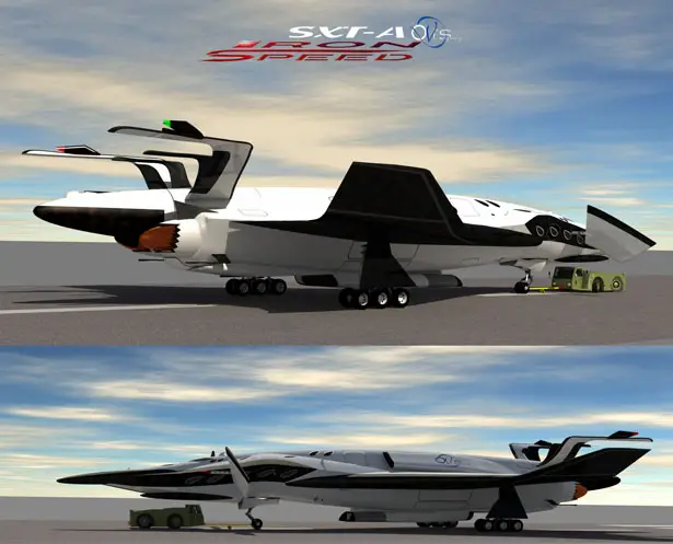 SXT-A Iron Speed Space Tourism by Oscar Vinals