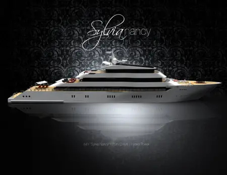 SylviaNancy Yacht with Hybrid Fuel-Efficient Electric Power System
