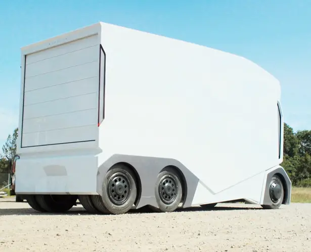 Einride T-pod Electric, Self-Driving Concept Truck